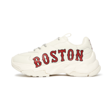 MLB Boston Big Ball Chunky P Shoes Baseball Red Sox Sneakers White Size US 5-11