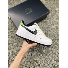 Nike Air Force 1 空军一号  黑勾绿纹  空军鞋  DV1492 101