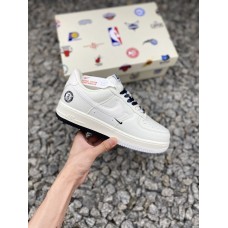 Nike Air Force 1 '07 Low 帆布反光 NBA Brooklyn Nets  空军鞋  NA2022 001