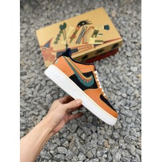 Nike  Air Force 1 空军一号 亡灵节 黑橙  空军鞋  DO2157-816