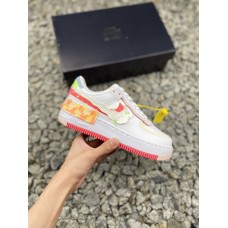 Nike Air Force 1 Shadow 马卡龙女款 紫外线勾  空军鞋  DV1364 111