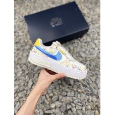 Nike Air Force 1 Fontanka 解构白蓝花卉  空军鞋  DV3211 100