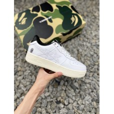 Nike Air Force 1 Bape 潮流教父nigo品牌 王源同款  空军鞋  