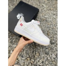 Nike Air Force 1 Low 07 白粉 材质拼接  空军鞋  DX6061 111