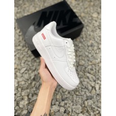 Nike supreme联名 白色 NK Air Force 1   空军鞋  CU9225-100