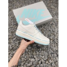 Nike Air Force 1 '07 Low 白蓝签名涂鸦笔  空军鞋  PO3699-808