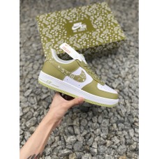 Nike Air Force 1 空军一号 绿色腰果花  空军鞋  XM6386 556