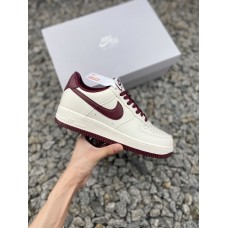 Air Force 1 '07 Low 米黄酒红涂鸦笔  空军鞋 GH5622 063