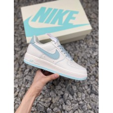 Nike Air Force 1 ’07 3M反光 白蓝 空军一号低帮百搭休闲运动板鞋  TU6536 156