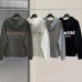 Fog Fear of God Essentials zipper Hoodie back Reflective letter Print Sweatshirts Unisex Loose Hoodies