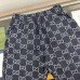 GUCCI 2023 New Full Logo Print Couple Shorts