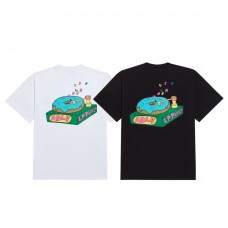 2021 New Korea ADLV Pizza Donuts Oversized Short-sleeved T-shirts | Pizza甜甜圈