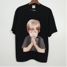 New Korea ADLV Praying Boy Oversized Short-sleeved T-shirts | 祷告男孩