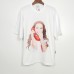 New Korea ADLV Girl on the Phone Oversized Short-sleeved T-shirts | 電話女孩