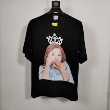 New Korea ADLV Crown Girl Oversized Short-sleeved T-shirts | 皇冠女孩