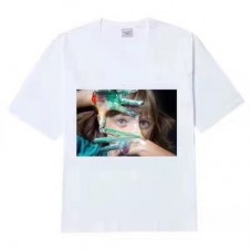 New Korea ADLV Graffiti Girl Oversized Short-sleeved T-shirts | 新塗鴉女孩