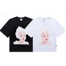 2021 New Korea ADLV Bathing Girl Oversized Short-sleeved T-shirts | 泡泡女孩