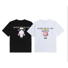 New Korea KaoKao & ADLV Joint Angel Peach Oversized Short-sleeved T-shirts | 天使桃