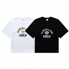 2021 New Korea ADLV Teddy Bear Oversized Short-sleeved T-shirts | 泰迪熊