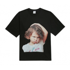 New Korea ADLV Scratching Girl Oversized Short-sleeved T-shirts | 撓頭女孩