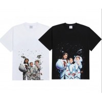 2021 New Korea ADLV Space Team Oversized Short-sleeved T-shirts | 星际宇航员