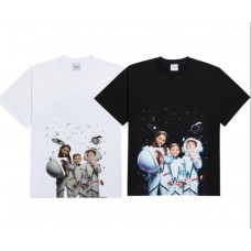 2021 New Korea ADLV Space Team Oversized Short-sleeved T-shirts | 星际宇航员