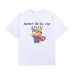 New Korea KAOKAO & ADLV Joint Super kaokao Oversized Short-sleeved T-shirts | 背面超人熊