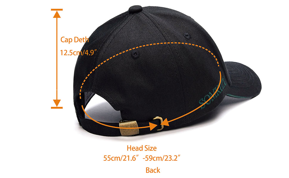 SOMKUZU-Raised-3D-Embroidery-S-Letter-Baseball-Cap-Black-Hat-B08781VNYX